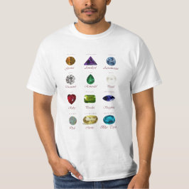 Birthstone-Diagramm T-Shirt