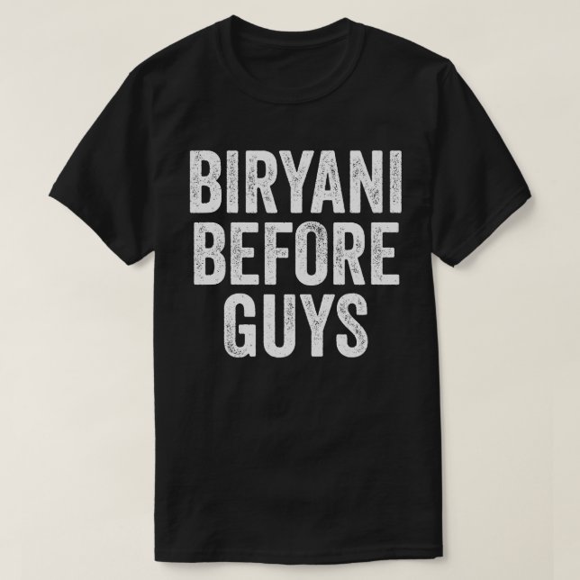 Biryani vor Typ T-Shirt (Design vorne)