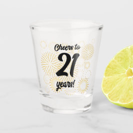 Bis 21 Jahre! Schnapsglas
