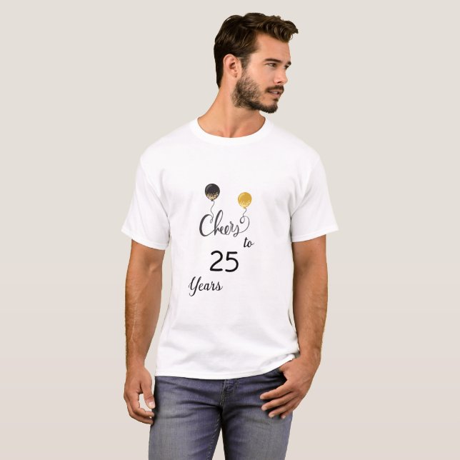 Bis 25 Jahre T-Shirt (Vorne ganz)