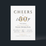 Bis 30 Jahre eleganter, moderner, schlichter Gebur Einladung<br><div class="desc">Moderne und klassische Feier bis 30 Jahre Geburtstagseinladung mit stilvollem Drehbuch und Typografie in edlem Party,  Schwarz und Weiß,  schlicht und elegant,  ideal für das 30. Party oder andere Zeiten.</div>