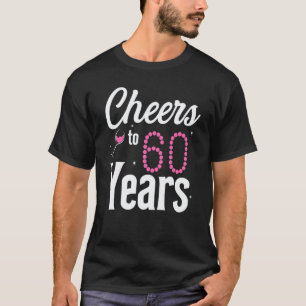 Bis 60 Jahre 60. Geburtstag Geboren im Jahr 1962 T-Shirt