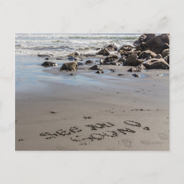 Bis bald! postkarte (Vorderseite)