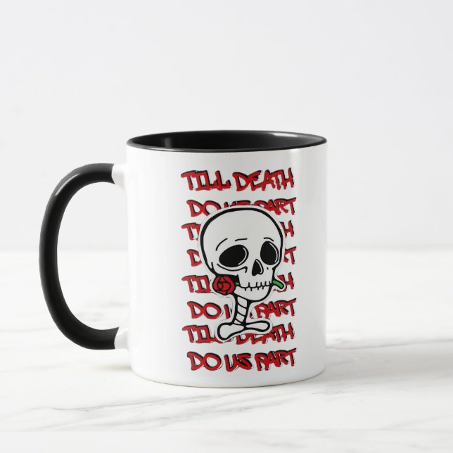 Bis dass der Tod uns scheidet Classic – Basic Hall Tasse (Links)