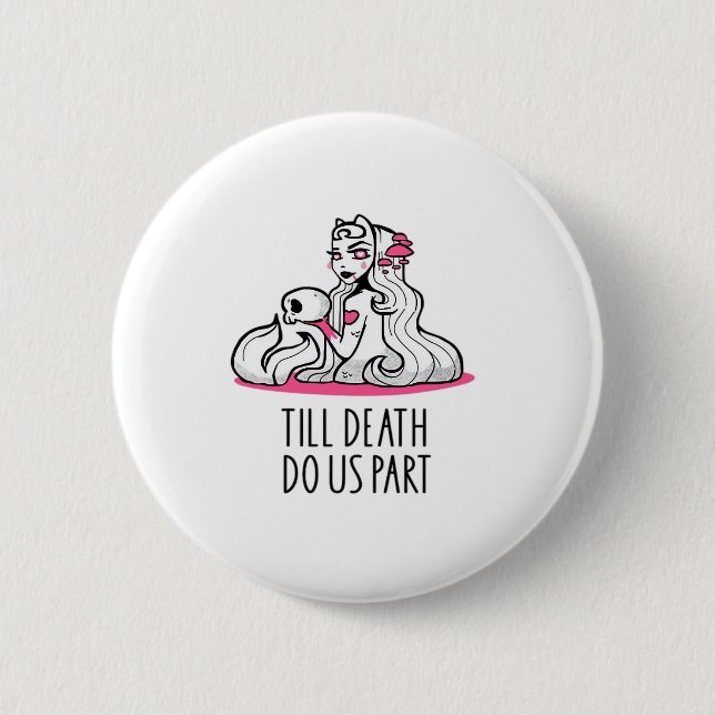 Bis dass der Tod uns scheidet Classic – Faultier u Button (Vorderseite)