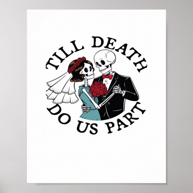 Bis dass der Tod uns scheidet Essential – Faultier Poster (Vorne)