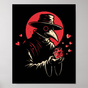 Bis dass der Tod uns scheidet Gothic Plague Doctor Poster