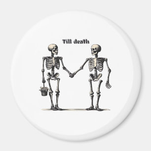 Bis dass der Tod uns scheidet Klassiker – Lustige Magnet