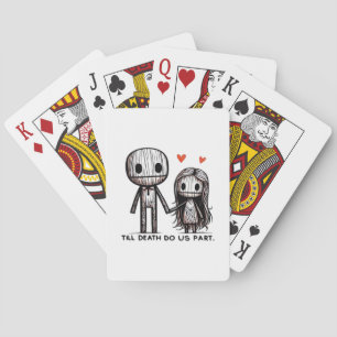 Bis dass der Tod uns scheidet Klassiker – Lustige Spielkarten