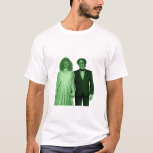 Bis dass der Tod uns scheidet Klassisches Retro-De T-Shirt