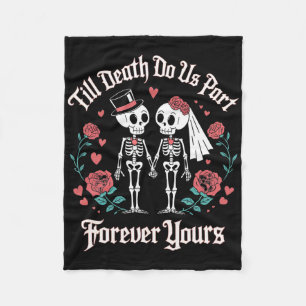 Bis dass der Tod uns scheidet Liebe und Ewigkeit S Fleecedecke