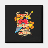 Bis dass der Tod uns scheidet Vintage-Tattoo Klass