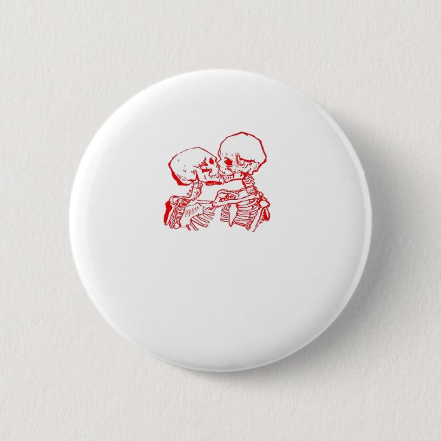 Bis der Tod uns beiseite lässt (rot transparent) Button (Vorderseite)