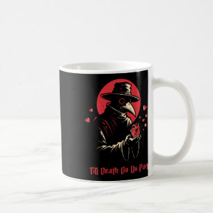 Bis der Tod uns scheidet Gothic Plague Doctor Anti Kaffeetasse
