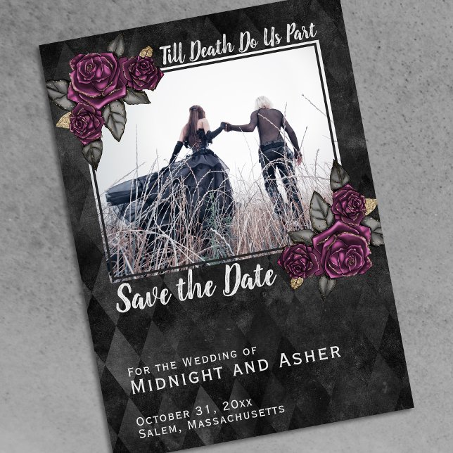 Bis der Tod uns Teil der gotischen Rose Save the D Date (Von Creator hochgeladen)