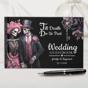 Bis der Tod uns Teil macht   Skeletts Gothic Weddi Gästebuch
