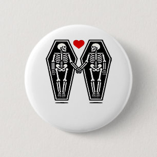 Bis der Tod uns zusammen tut - weiß kein Klassiker Button