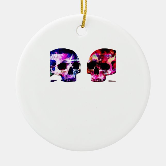 Bis der Tod uns zusammenführt Keramik Ornament (Vorne)