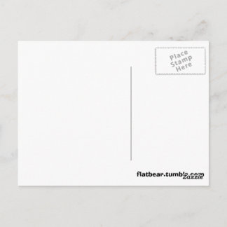 Bis die ganze Nacht Postkarte