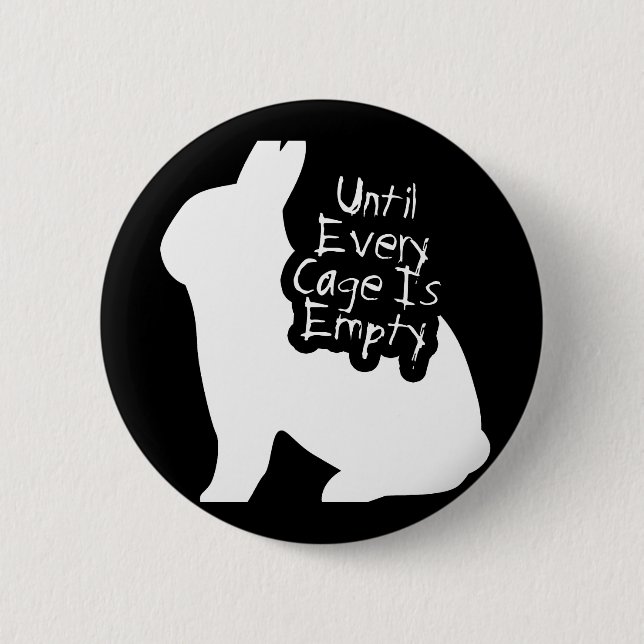 Bis jeder Käfig leer ist (ALF) Button (Vorderseite)