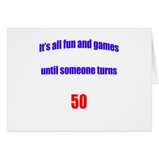Bis jemand dreht 50 (Vorderseite (Horizontal))