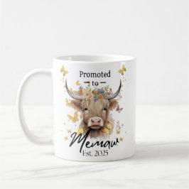 Bis Oma 2025 gestärkte Stärke der Hochlandkuh Kaffeetasse
