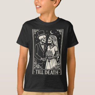 Bis Regierungsbehördeth Skelett Liebe Paare T-Shirt
