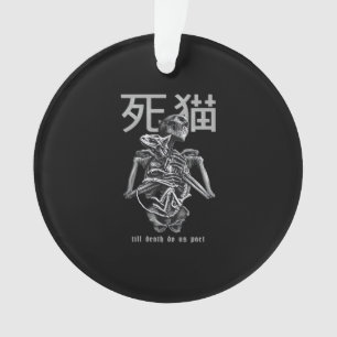 Bis Tod macht uns Teil - Retro Romance Parody Ornament