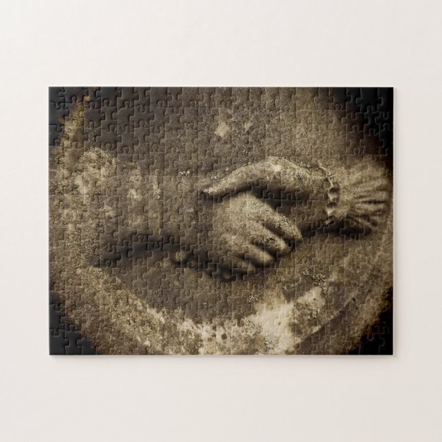 'bis Tod uns Teilhände tun, Puzzlespiel, dasgrößen (Horizontal)