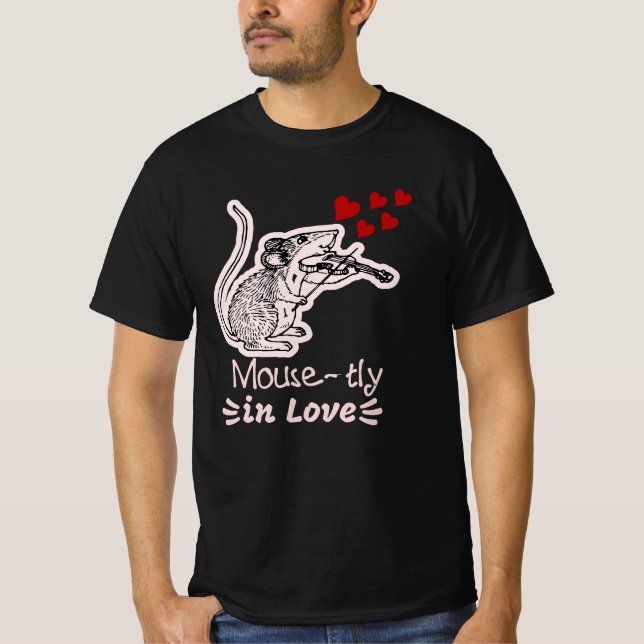 Bis über beide Ohren verliebt T-Shirt (Vorderseite)