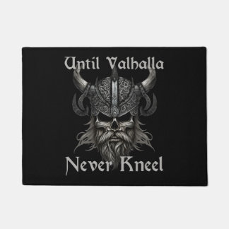 Bis Valhalla niemals Kneel Fußmatte