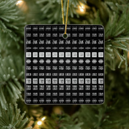 Bis zu 12 verschiedene Logos oder hochgeladene Bil Keramikornament