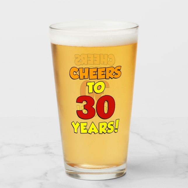 Bis zu 30 Jahre farbiges Glas (Vorne (Gefüllt))