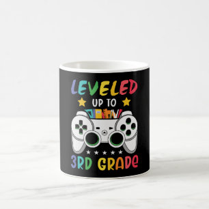 Bis zu 3. Stufe nach SchulvideoGamer Kaffeetasse