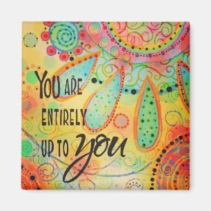 Bis zu Dir inspirierend Magnet