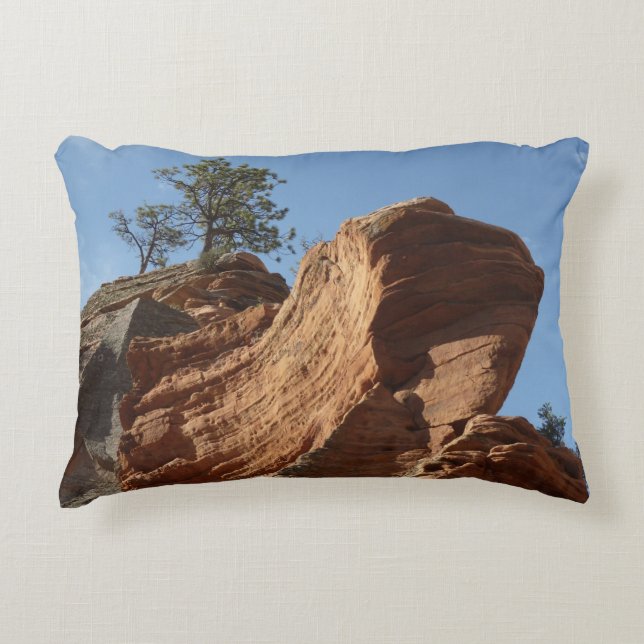 Bis zu Engeln Landing im Zion National Park Dekokissen (Vorderseite)