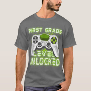 Bis zum 1. Klasse des Gamers zurück in die Schule T-Shirt