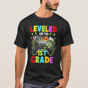 Bis zum 1. Klasse des Gamers zurück in die Schule T-Shirt