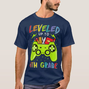 Bis zum 4. Klasse des Gamers zurück in die Schule T-Shirt