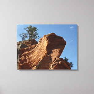 Bis zum Angels Landing im Zion National Park Leinwanddruck