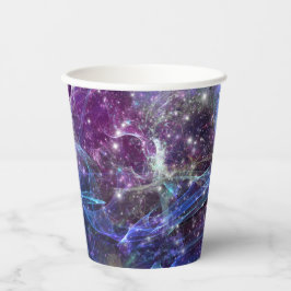 bis zum Ende der Zeit, die galaktische Raumumgebun Pappbecher
