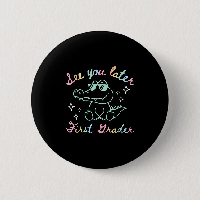 Bis zum Ende des Schulabschlusses Button (Vorderseite)