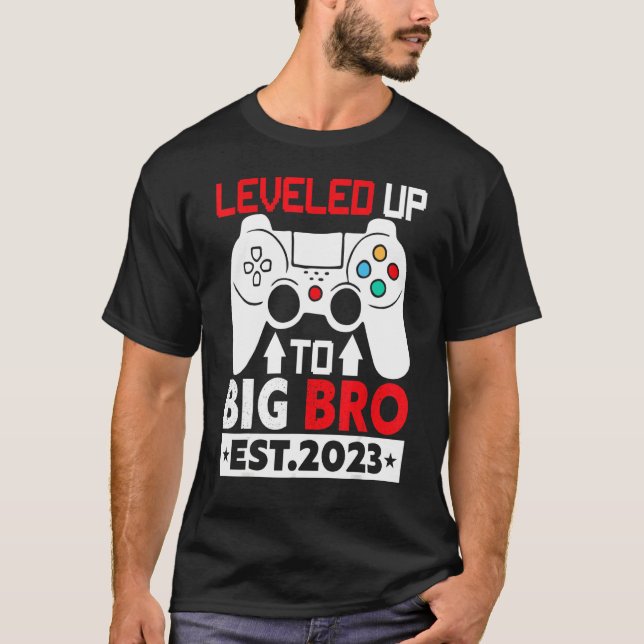 Bis zum großen Bro werde ich ein großer Brothe sei T-Shirt (Vorderseite)