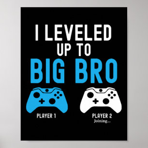Bis zum großen Bruder-Design-Videospiel Poster
