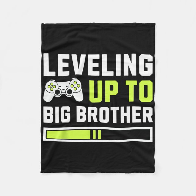 Bis zum großen Bruder - Funny Gamer für Männer K Fleecedecke (Vorderseite)