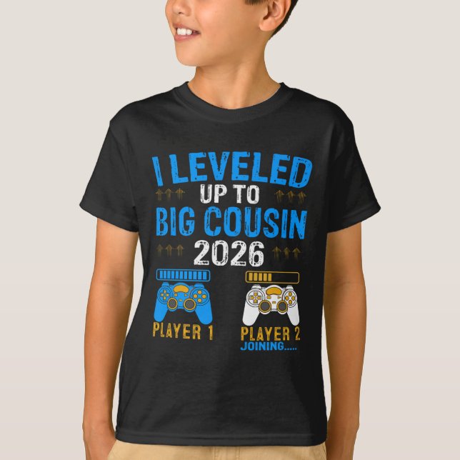 Bis zum großen Cousin 2026 für die Zukunft B T-Shirt (Vorderseite)