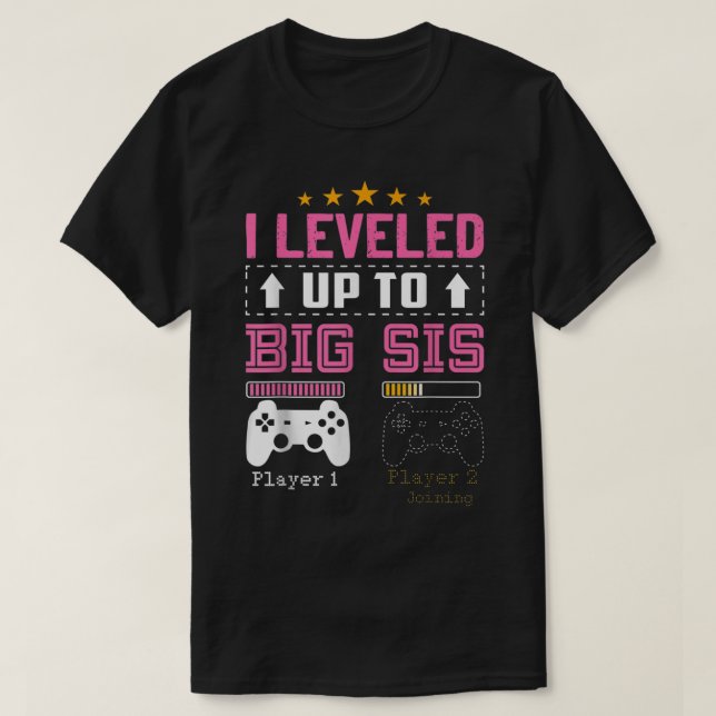 Bis zum großen Schwester 2023 Niedlich werde ich T-Shirt (Design vorne)