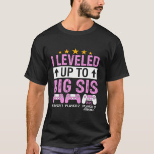Bis zum großen Schwester wieder 2025 Gamer Big Sis T-Shirt
