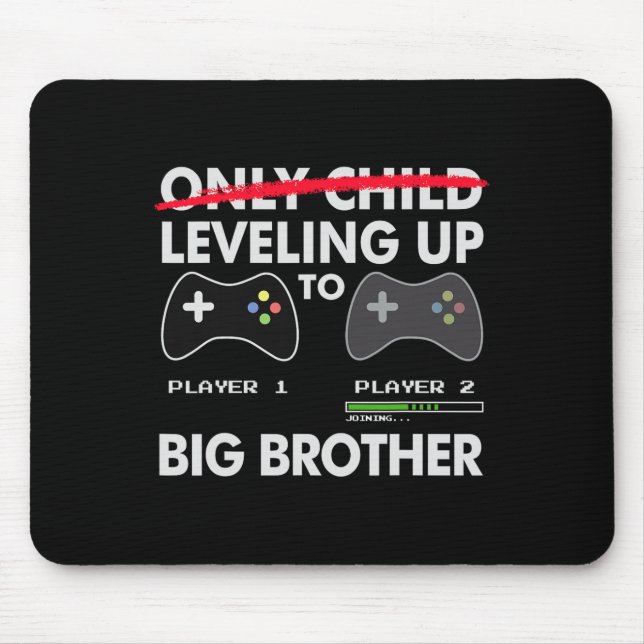 Bis zum großen Shirt - Videospiel Mousepad (Vorne)