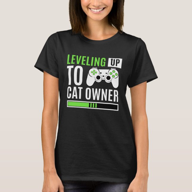 Bis zum Katzenbesitzer - Gaming Baby Kitta T-Shirt (Vorderseite)
